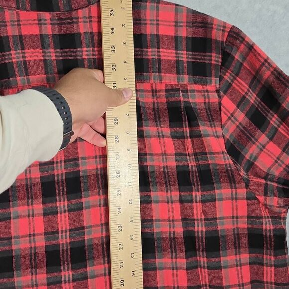 NWT Volcom Flannel Shirt Plaid 2XL Shacket - Picture 8 of 11